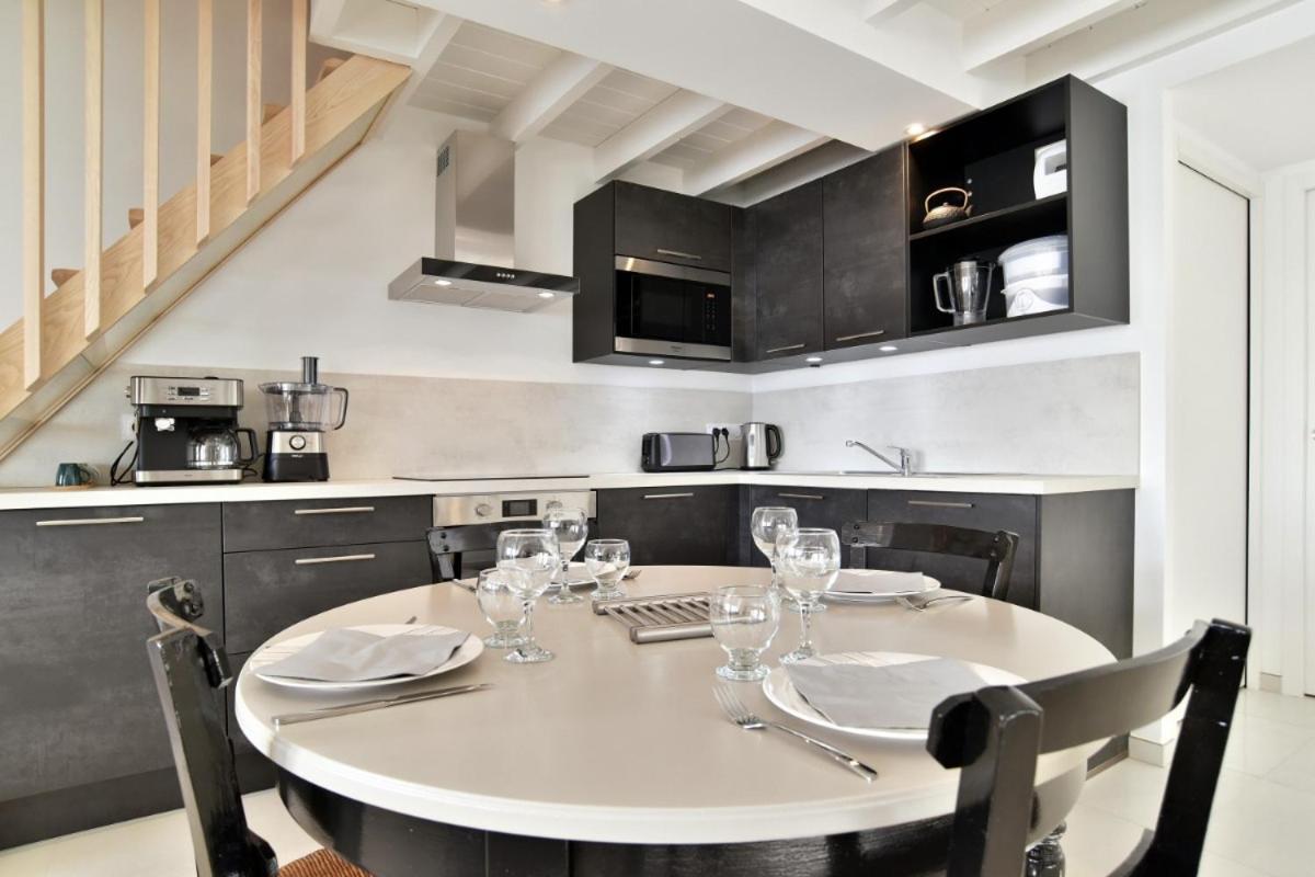 Lostra 2 - Appartement Avec Mezzanine, Front De Mer A Cancale Sur Le Port De La Houle Exterior foto