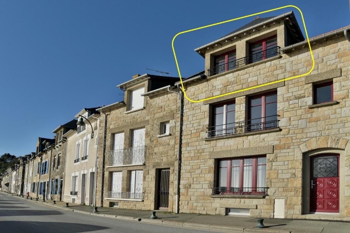 Lostra 2 - Appartement Avec Mezzanine, Front De Mer A Cancale Sur Le Port De La Houle Exterior foto